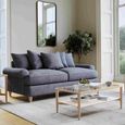 Narva Denim Fabric 2.5 Seater Sofa