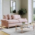 Narva Pastel Fabric 2.5 Seater Sofa