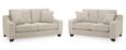 Nebraska Sofa Set - Beige Fabric - 3+2 Seater