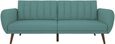 Nowata Brittany Linen Futon Sofa Bed - 2115829NUK