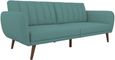 Nowata Brittany Linen Futon Sofa Bed - 2115829NUK