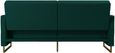 Nowata Skylar Green Velvet Sofa Bed - 2358979NUK