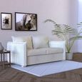 Oliver Sofa Bed - Piero Spring Fabric - 2 Seater