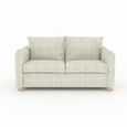 Oliver Sofa Bed - Piero Spring Fabric - 2 Seater