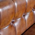 Quasqueton Sofa - Brown Leather - 2 Seater