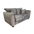 Serena Sofa - Mocha Brown Fabric - 2 Seater