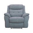 Shelby Grey Fabric 3+2+1 Seater Recliner Sofa Set