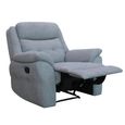 Shelby Grey Fabric 3+2+1 Seater Recliner Sofa Set
