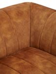 Siena Sofa - 2 Seater - Chesterfield - Brown Velvet Fabric