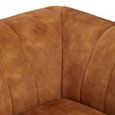 Siena Sofa - 2 Seater - Chesterfield - Brown Velvet Fabric