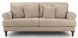 Summer Sofa Set - Beige Fabric - 3+2 Seater