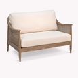 Templecombe Rattan 2 Seater Sofa Oatmeal