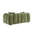 Venice Sofa - Green Fabric - 2 Seater