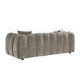 Venice Sofa - Mocha Fabric - 3 Seater