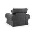 Wilcot Armchair - Grey Fabric