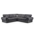Wilcot Corner Sofa - Grey Fabric