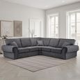 Wilcot Corner Sofa - Grey Fabric