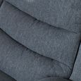 Windsor Dark Grey Fabric 3 Seater Recliner Sofa