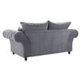 Windsor Sofa - Fullback - Grey - 2 Seater