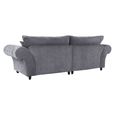 Windsor Sofa - Fullback - Grey - 4 Seater