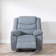 Windsor Grey Fabric Recliner Armchair