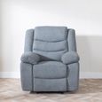 Windsor Grey Fabric Recliner Sofa Set