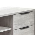 Bali Grey Oak TV Unit - 135cm