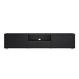 Media TV Unit - 2 Door - 1 Drawer - 177.2cm - Large - Black