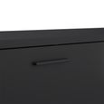 Media TV Unit - 2 Door - 1 Drawer - 177.2cm - Large - Black