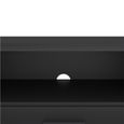 Media TV Unit - 2 Door - 1 Drawer - 177.2cm - Large - Black