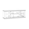 Pontypool TV Unit - 1 Door - 1 Drawer - 149.5cm - White and Riva Oak