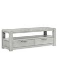 Amsterdam TV Unit - 2 Drawer - Grey Washed Oak