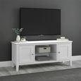Hampstead TV Unit - 2 Door - White