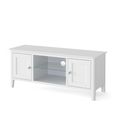 Hampstead TV Unit - 2 Door - White