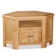 Salisbury Premium Corner TV Unit - 2 Door - Oak