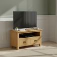 Salisbury Lite TV Unit - 2 Drawer - Oak