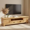 Salisbury Premium Large TV Unit - Storage - Oak