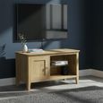 Bath TV Unit - 1 Door - Oak