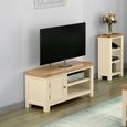 Lundy TV Unit - 90cm - Ivory Painted