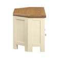 Lundy Corner TV Unit - 105cm - Ivory Painted