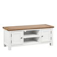 Lundy TV Unit - 120cm - White Painted