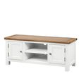 Lundy TV Unit - 120cm - White Painted