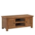 Original TV Unit - 120cm - Rustic Oak