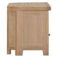 Wilmont Corner TV Unit - 1 Drawer - Oak