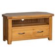 Somer Corner TV Unit - Oak