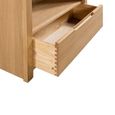 Curve TV Unit - 115cm - Oak