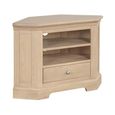 Cromwell TV Unit - Corner - 1 Drawer - Oak
