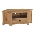 Kilmore Corner TV Unit - 1 Drawer - Oak