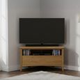 Kilkenny Corner TV Unit - 1 Drawer - Oak