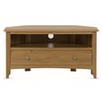 Kilkenny Corner TV Unit - 1 Drawer - Oak